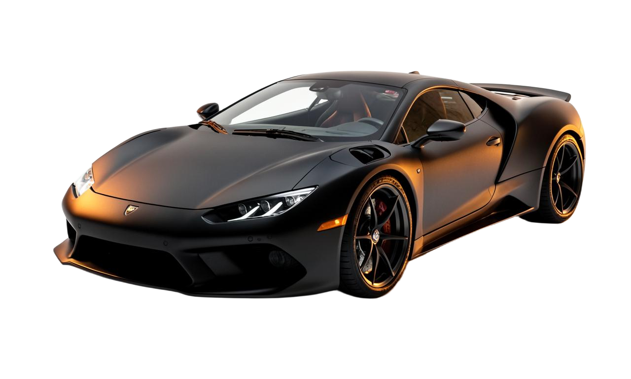 Carro esportivo preto